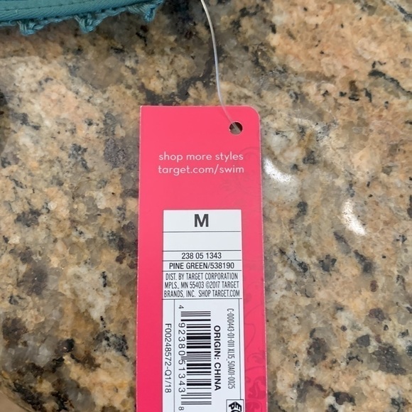 Boho Crochet Bikini Top Tie Back Festival NWT Size M - Picture 6 of 6